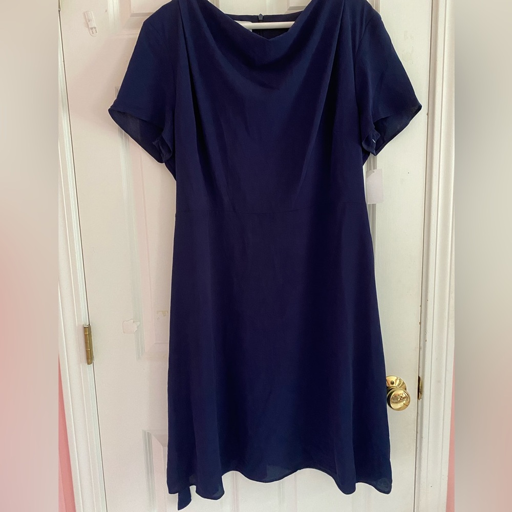 Jaclyn Smith Navy Blue Dress Size XXL